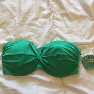 Strapless Victoria’s Secret bikini top